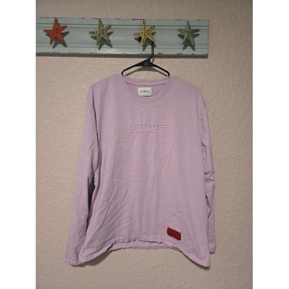 Chnge Lilac Long Sleeve Tee